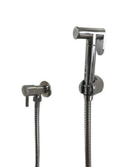 Kit idroscopino doccetta bidet moderno in ottone completo flessibile 120 support abs