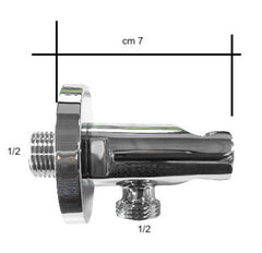 Supporto doccia con presa acqua e valvola anti allagamento