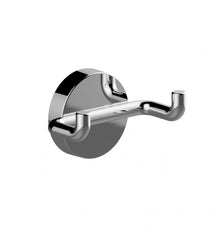 Porta abito serie wire con due ganci d'appoggio - fissaggio ad incollo o con viti