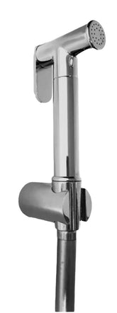 Kit idroscopino doccetta wc con flessibile e supporto, tutto ottone