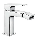 Rubinetto miscelatore quadrato bidet