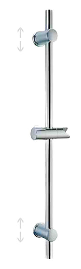 Asta saliscendi universale regolabile