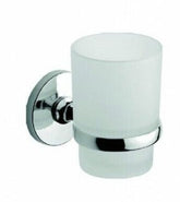 Porta bicchiere metaform, colore bianco in ottone