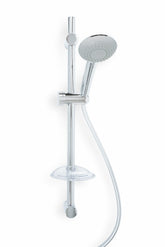 Saliscendi completo con doccia multigetto regolabile con 3 getti