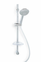 Saliscendi completo con doccia multigetto regolabile con 3 getti