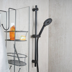 Doccetta tre getti nero opaco