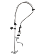 Rubinetto per cucina industriale professionale completo in ottone