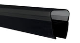Guarnizione a Palloncino Nera 220 cm per Vetro 8-10 mm