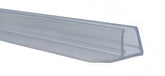 Guarnizione Gocciolatoio Verticale 220 cm con Aletta 10 mm per Vetro 6-8 mm