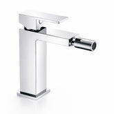 Miscelatore stile quadrato bidet cromato