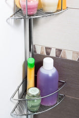 RIPIANO PER DOCCIA APPENDIBILE ANGOLARE A PRESSIONE