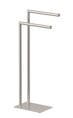 PIANTANA DOPPIA PORTA ASCIUGAMANI