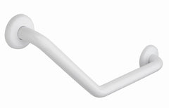 MANIGLIONE ACCIAIO BIANCO 45°