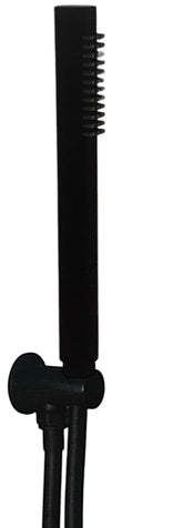 Set doccia nero opaco completo