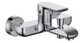 Miscelatore vasca moderno cromato completo