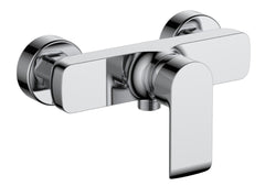 Miscelatore esterno doccia moderno cromato completo