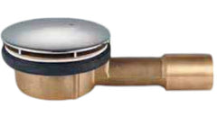Bonde de douche en laiton pour receveur de douche avec trou de 90 mm complet