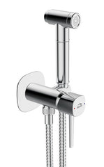 Miscelatore bidet a incasso con doccetta bidet cromata – pratica, elegante e salvaspazio