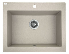 Lavello cucina a Vasca Singola finitura avena