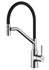 Rubinetto Lavello Cromato| Beccuccio Flessibile a U, Design Moderno e Risparmio Idrico