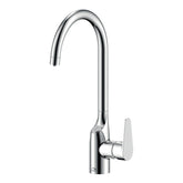 Rubinetto Lavello con Filtro Acqua | Beccuccio a U 360°, Cromato o Nero, Acqua Filtrata Direttamente dal Rubinetto