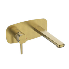 Miscelatore lavabo a incasso oro spazzolato – elegante, funzionale e moderna