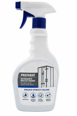 Detergente Anticalcare per Doccia e Bagno 500 ml | Rimuove Calcare, Sapone e Aloni | Per Vetri, Ceramica, Cromature e Acciaio Inox
