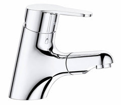 Miscelatore lavabo bagno con doccetta estraibile