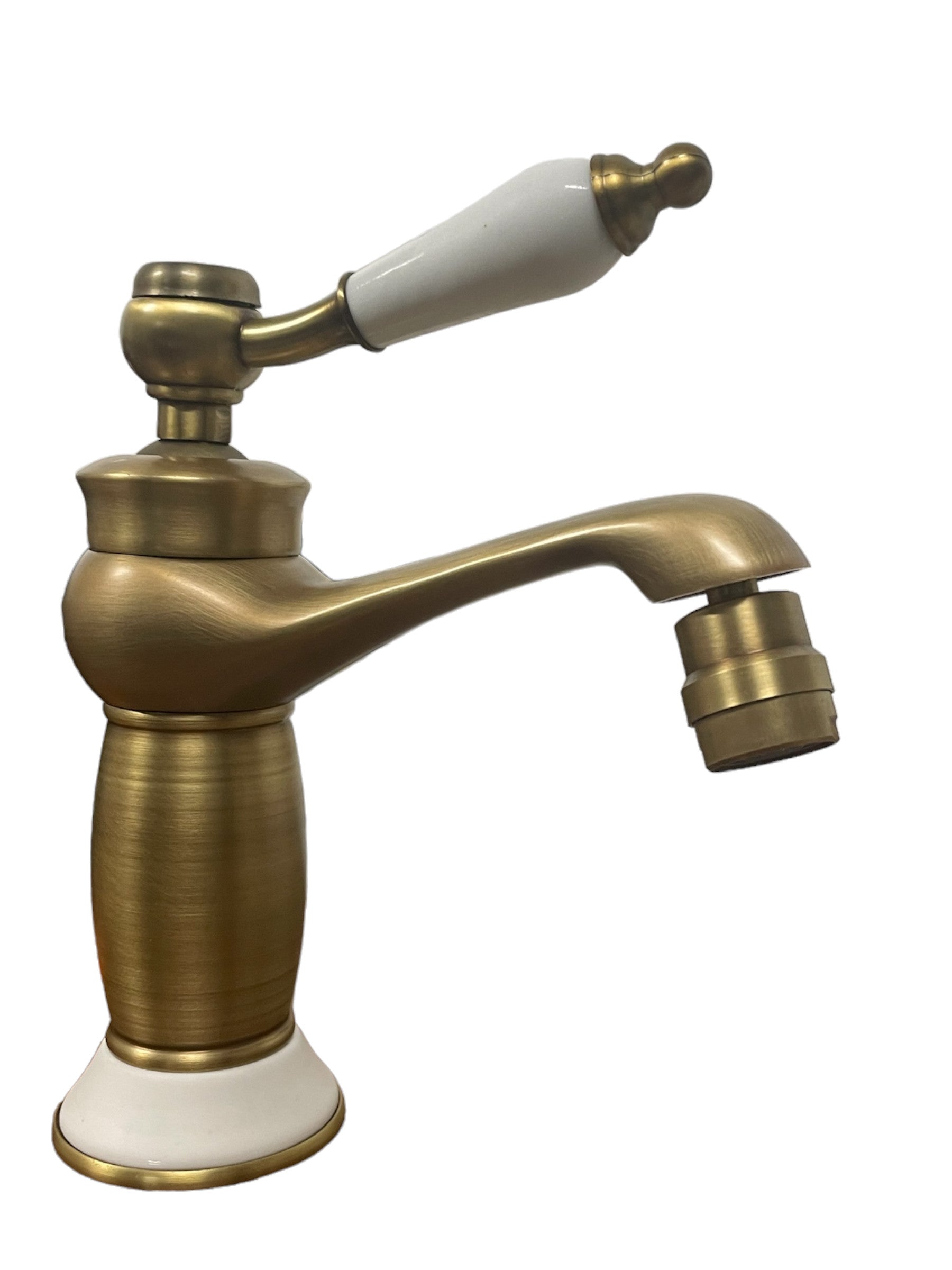 Rubinetto da Bagno Vintage Miscelatore Monocomando per Lavabo Girevole a 360° Disponibile Caldo e Freddo Bronzo Rubinetto da Bagno Vintage Miscelatore Monocomando per Lavabo Girevole a 360° Disponibile Caldo e Freddo Bronzo