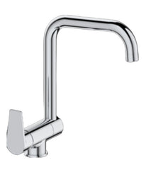 Miscelatore per cucina sottofinestra abbattibile