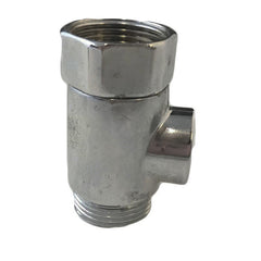 Distanziabile girevole con foro, da 1/2, in ottone pesante