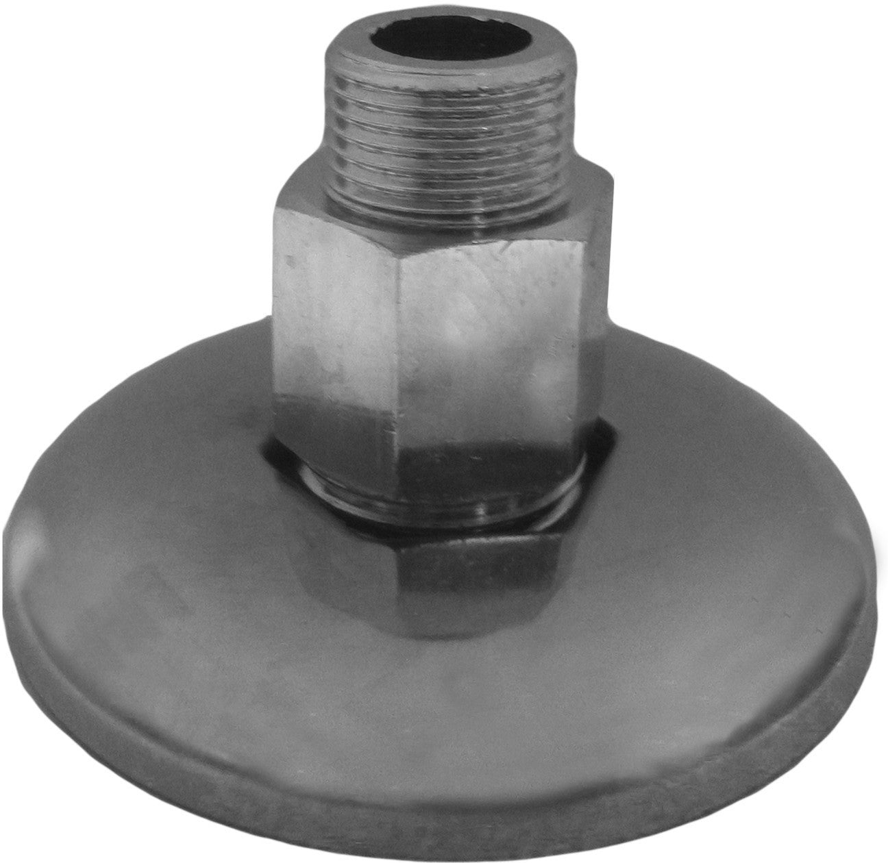 Niplex vite doppia con rosone, da 1/2 x 1/2 in ottone pesante