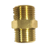 Niplex in ottone grezzo, pesante da 3/8