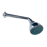 Set Doccia Soffione Doccia Con Braccio Di Sostegno, In Ottone Ed Anticalcare