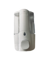 Dispenser erogatore per sapone o gel 480 ml a pulsante pressione abs