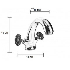Rubinetto bagno Lavabo Maniglie Verdi Industrial, Stile Industrial