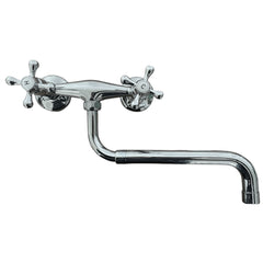 Robinet mélangeur mural avec bec extensible 20-35 cm