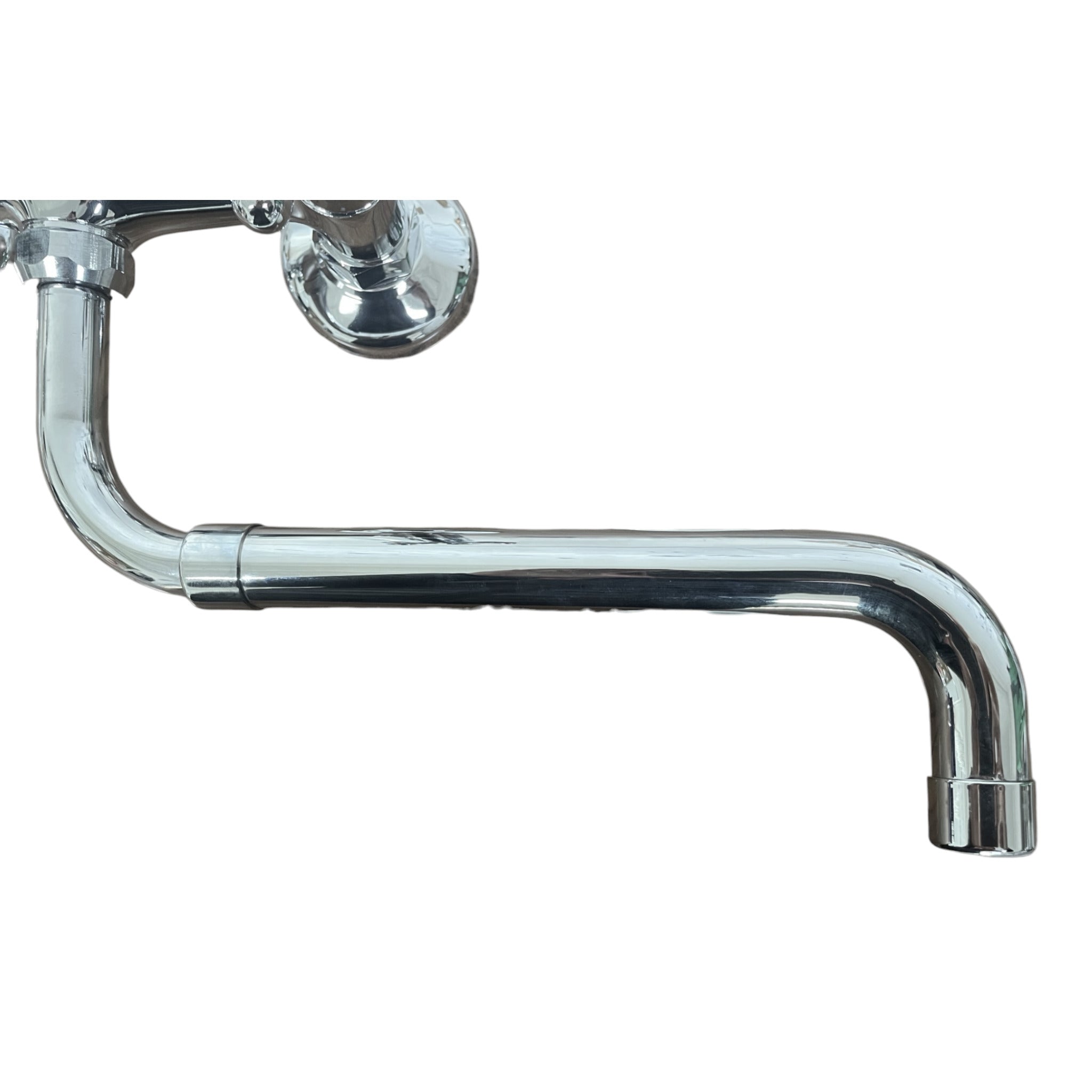 Robinet mélangeur mural avec bec extensible 20-35 cm