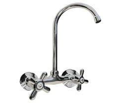 Mélangeur mural d'évier à bec haut