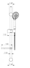 Glissière universelle complète et réglable