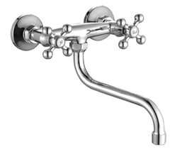 Wandarmatur Küche oder Spülbecken, Sternengriffe, Vintage für Spülbecken