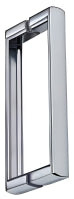Coppia Maniglie Ricambio Box Doccia Cromate – Interasse 145 mm – Lunghezza 158 mm – Stile Moderno