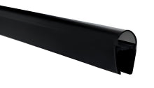 Guarnizione a Palloncino Nera 220 cm per Vetro 6-8 mm