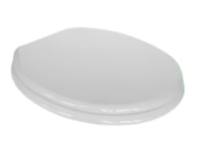 Sedile WC Universale in MDF Bianco Soft Close Sganciabile con Distanza Fori Regolabile 103–210 mm