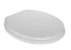 Sedile WC Universale in MDF Bianco Soft Close Sganciabile con Distanza Fori Regolabile 103–210 mm