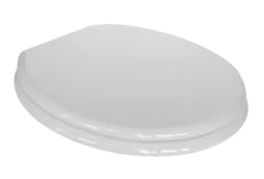 Sedile WC Universale in MDF Soft Close con Cerniere Regolabili in Metallo – Distanza Fori 108–200 mm