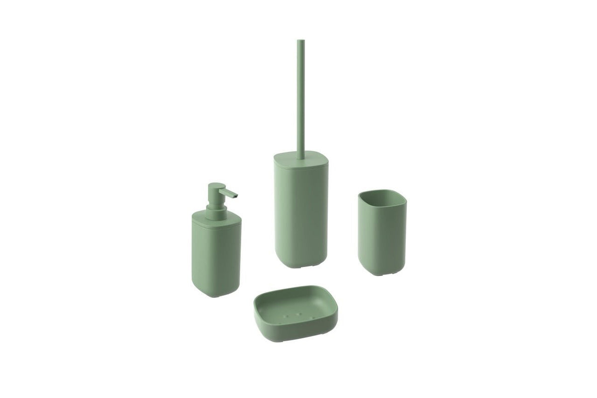 Badaccessoire-Set Kaktusgrün