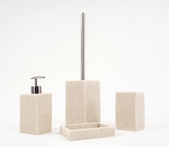 Set accessori bagno sabbia