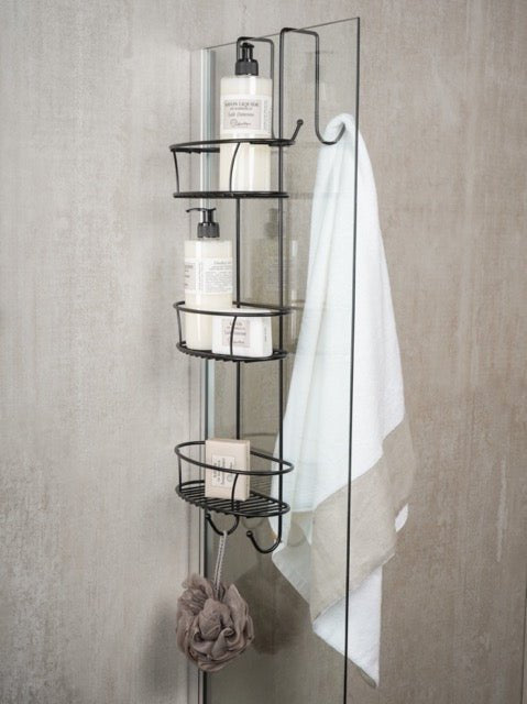 TRIPLE ÉTAGÈRE DE DOUCHE SUSPENDUE