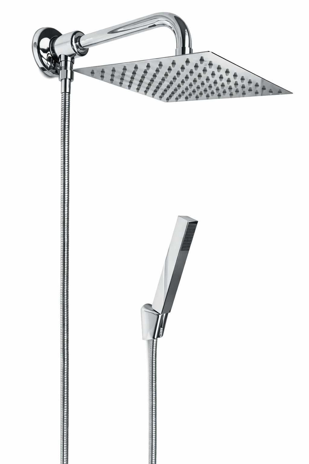 Ensemble de douche complet et carré